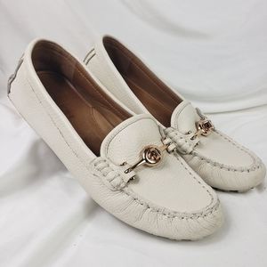 Coach Arlene Pebble Leather Loafer Driving Moc